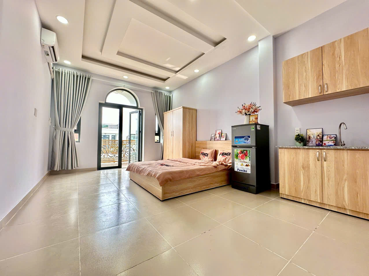 🌸S112 - STUDIO BAN CÔNG KẾ BÊN CHỢ HẠNH THÔNG TÂY🌸