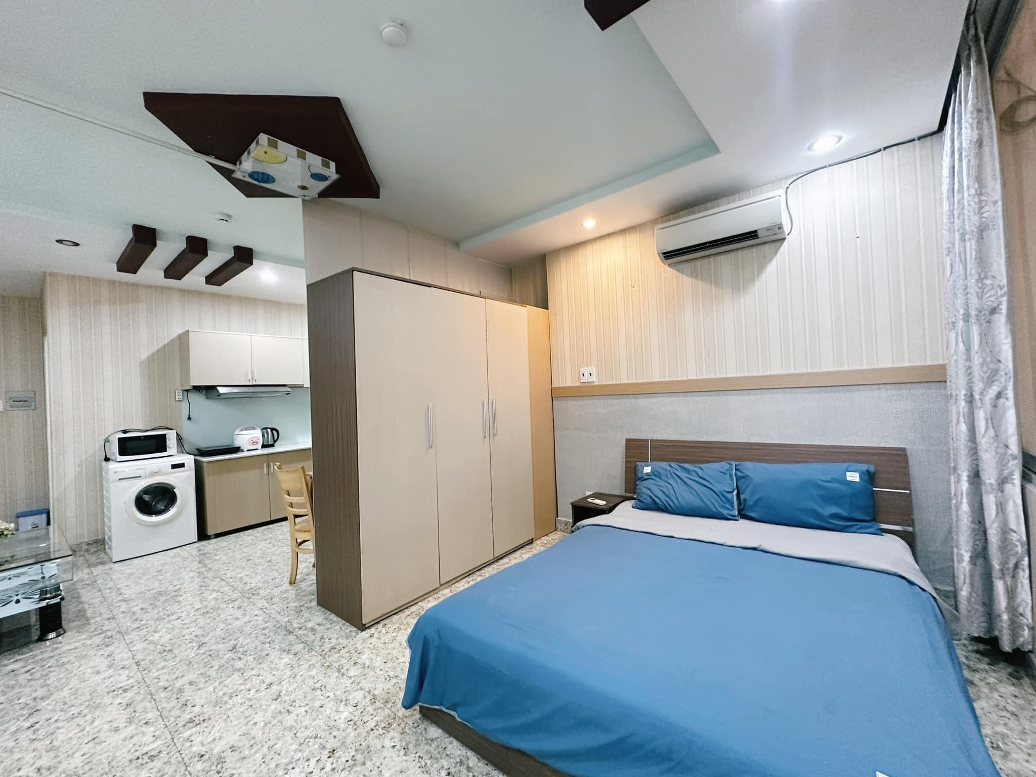 Căn hộ 1 phòng ngủ tại Quận 1 - Full nội thất