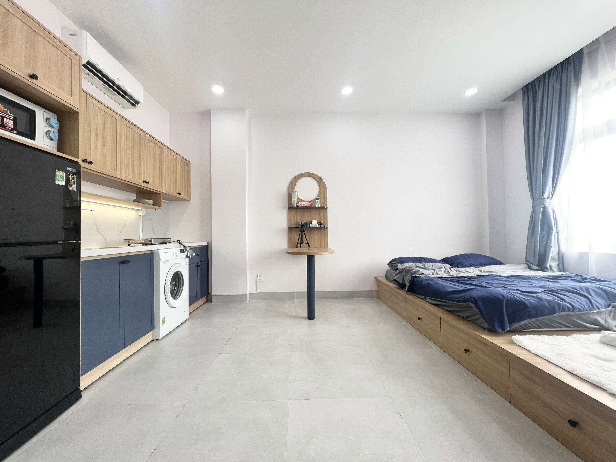 💮STUDIO VỚI CỬA SỔ LỚN FULL KÍNH NGAY COOPMART CHU VĂN AN💮