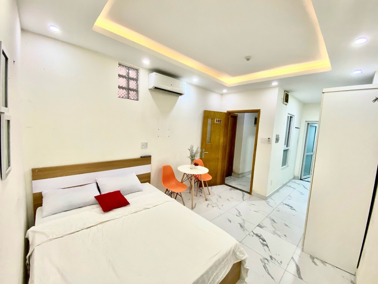 Căn Studio đầy đủ nội thất có tivi